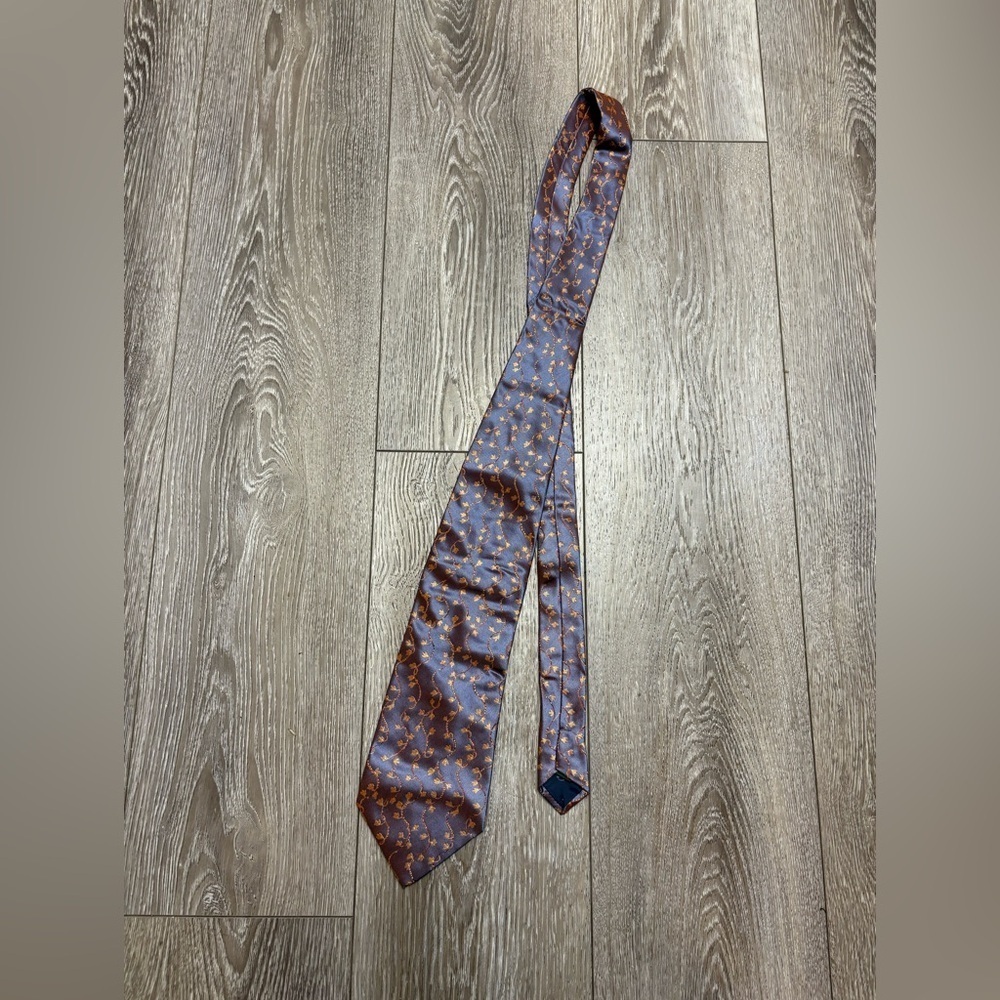 Club Room Patterned Tie made in Italy